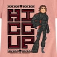 thumbnail image 3 of How to Train Your Dragon - Hiccup Stacked - Toddler And Youth Girls Short Sleeve Graphic T-Shirt, 3 of 5