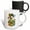 Multicolor, variant on 3drose, Japanese Geisha with Fan Watercolor Illustration, 11oz Magic Transforming Mug