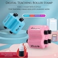 thumbnail image 3 of 2026 New Math Roller Stamp, 4 in 1 Math Practice Roller Stamp Set, Math Teacher 4 in 1 Roller Stamp Refill Ink, Addition, Subtraction for Classroom & Home Use (Pink*1), 3 of 7