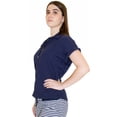 thumbnail image 2 of Blusa cuello polo para dama, 2 of 4