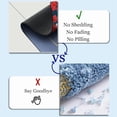 thumbnail image 3 of Diatomaceous Earth Bath Mat,Purple, Gold and Blue Marble Non-Slip Volume Super Absorbent Fast Drying for Bathroom Kitchen Door mat,Eco-Friendly Easy to Clean, 3 of 10