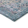 thumbnail image 3 of Addison Rugs Chantille Indoor/Outdoor Traditional Border Denim Machine Washable Rectangle Rug, 5' x 7'6", 3 of 7
