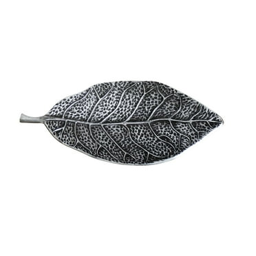 Nearly Natural D1028 16in. Antique Leaf Decorative Accent Tray