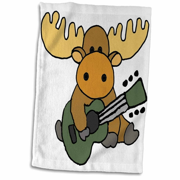 3drose Funny Cute Baby Moose Playing Guitar Cartoon Towel 15 By 22 Inch Walmart Com Walmart Com 3drose Funny Cute Baby Moose Playing Guitar Cartoon Towel 15 By 22 Inch Walmart Com Walmart Com