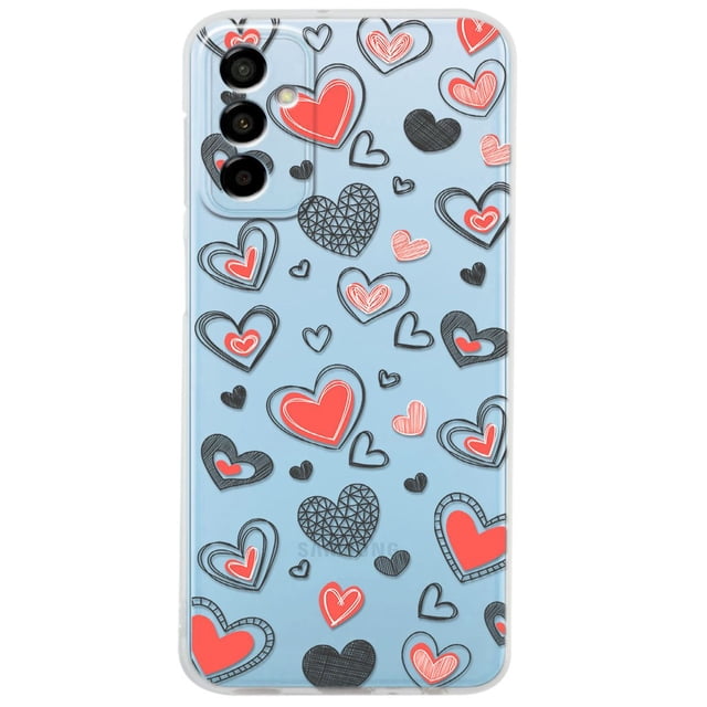 Funda para Galaxy M23 InstaCase - Protector Antigolpes Corazones