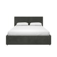 thumbnail image 5 of DHP Rose Tufted Upholstered Storage Bed Frame, Queen, Gray Velvet, 5 of 23