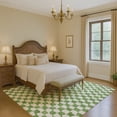 thumbnail image 7 of Addison Rugs Mayfield Premium Machine Washable Transitional Geometric Green Rectangle Rug, 3' x 5', 7 of 7