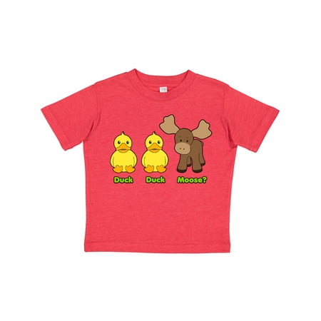

Inktastic Duck Duck Moose Gift Toddler Boy or Toddler Girl T-Shirt