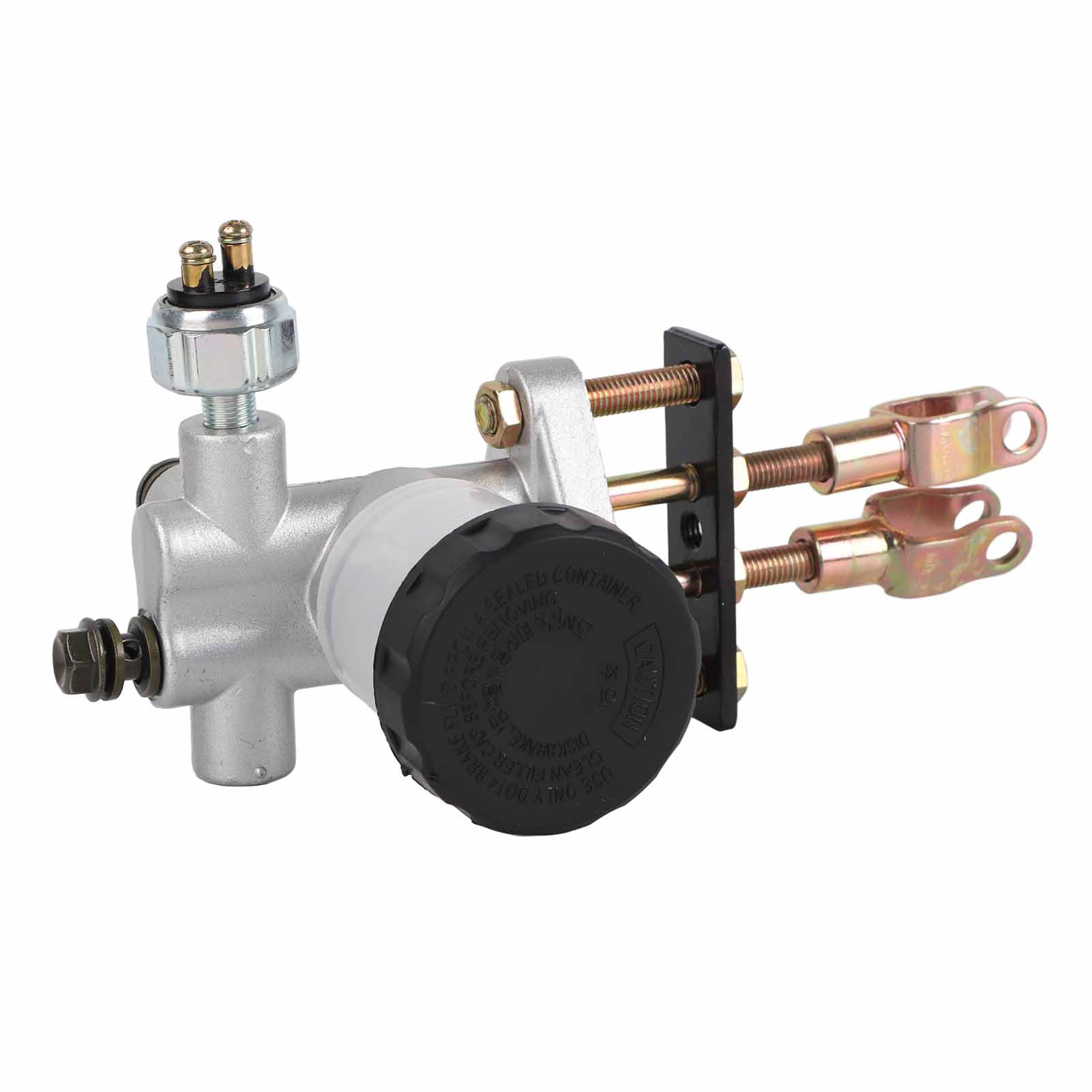 Hydraulic Brake Caliper Master Cylinder Assembly For 8" -12" Go Kart Golf Cart E - Foto 3