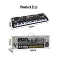 thumbnail image 2 of 61 Keys Children's Electronic Keyboard With Microphone, Simulation Music Piano, Educational Toy For Toddler, 2 of 4
