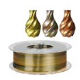 thumbnail image 1 of Tri-Colors 3D Printer Filament, 250g PLA 3 Colors 3D Printing Material 1.75mm Sublimation Products Magic Pla Silk Filaments ,Easy to Use, 1 of 7
