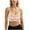 Beige, variant on Women Plus Size Bra,Large Size No Underwire Bras,Wireless Bra For Women,Everyday Bras,Bright Satin Bras,Breathable,Shaping,Comfortable For Women's