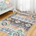 thumbnail image 3 of Junovo Area Rug 5'x8'Indoor Soft Rug Non Slip Rug for Living Room,Coffee, 3 of 7