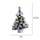thumbnail image 3 of Árbol de Navidad de mesa Mouliraty, miniadornos artificiales para Navidad, Año Nuevo, decoración de mesa, decoración de interiores, decoración del hogar, 3 of 6