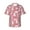 Great Pyrenees Dog Floral Flower, variant on Rat Terrier Dog Floral Flower Men'S 3d Print Casual Button Down Shirts, Novelty Hawaiian Short Sleeves 3xl