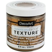 Americana Decor Texture Metallics 8oz-Deep Bronze