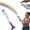 1pc, variant on 1/2/3/4Pcs Glow In Dark Rainbow Blasters Toy With LED Lights For Outdoor Fun And Pool Games ABS Water Guns