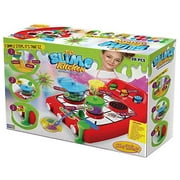 Slime Kitchen | Mega Slime Factory Kit | Everything Included to Create Your Own Slime | Super-Stretchy Multicolored | 28 pc | DIY Gift idea