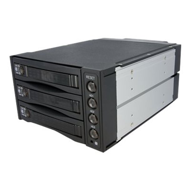 Hot Swap SATA/SAS Backplane RAID Bays 3 Hard Drive Mobile Rack Storage mobile