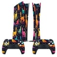 thumbnail image 2 of Cat, Note PS5/PS5 Slim Digital Disc Skin Sticker For Console And Controller Skins, 2 of 7
