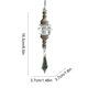 thumbnail image 3 of Metal Transparent Acrylic Pendant Hanging Necklace Christmas Tree Decorations Hanging Ornaments, 3 of 6