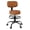 Brown, variant on Limthesky Drafting Office Chair with Backrest, Adjustable Rolling Stool, Office Desk Chair with Thick Cushion,Footrest Wheels for Home, Office,Black