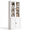 White-B(Glass Door), variant on RichYa 71'' Tall Bookcase with 3 Drawers,3 Cubes Open Bookshelves,6 Tier Storage Cabinet for Home Office,Living Room,Wood