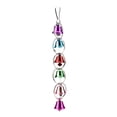 thumbnail image 1 of 2Pcs Parrot Hanging Bell Toy,Colorful Parrot Toy Bird Toys Climbing Ringing Hanging Bells Toy Parrot Toy Suitable for Parrots and Birds, 1 of 9