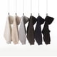thumbnail image 4 of Autumn/Winter Heavyweight 500g Double-Headed Zipper High Neck Cardigan Jacket Solid Color Loose Casual Hoodie, 4 of 4