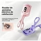 thumbnail image 3 of Rizador de pestañas térmico, rizador de pestañas eléctrico recargable, calentamiento rápido, rizos duraderos, con almohadilla de silicona con sensor térmico (rosa), 3 of 9