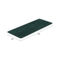 thumbnail image 2 of Somerset Home Oversized Nonslip Memory Foam Bathroom Rug Runner, Forest Green, 2 of 5