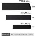 thumbnail image 6 of 3 - Piece Universal Knife Edge Guards Set - 8 Inch 6Inch 5Inches,Knife Sleeve for Chefs Knife, Cleaver - Plastic & Felt, 6 of 9