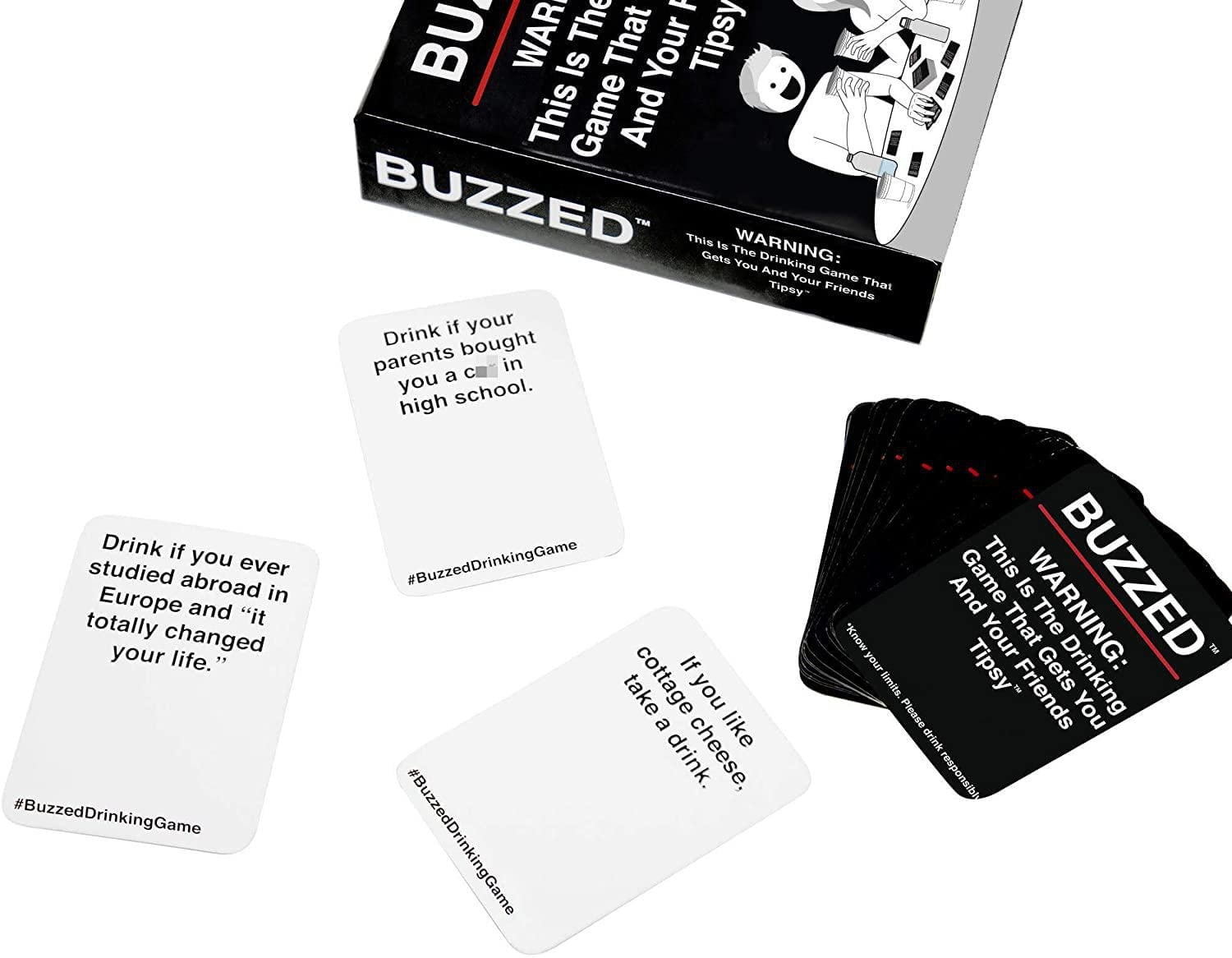 Buzzed Adult Party Game by What Do You Meme?, 250 Cards Included!