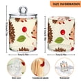 thumbnail image 3 of Hedgehogs Leaves and Cherries Translucent Plastic Cans Storage Canisters with Lid Set of 2, 3 of 7