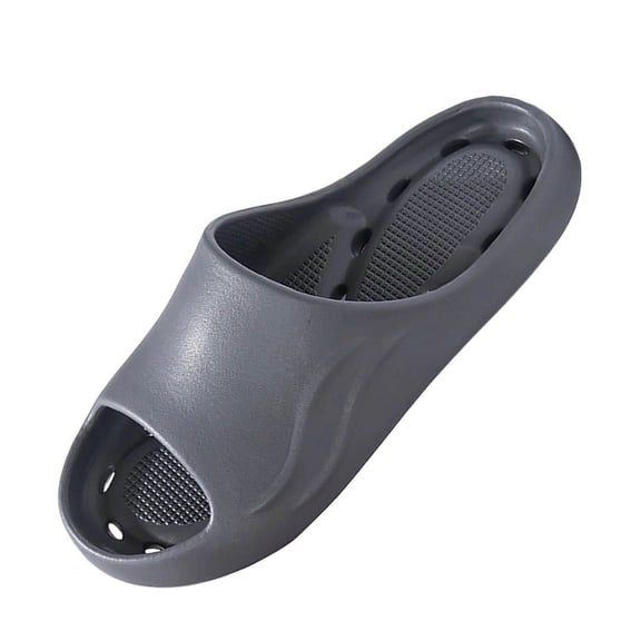 QQAMB Slippers Women Men Sandals Open Toe Shower Shoes Summer House Slippers for Bath Plantar Fasciitis Slides Ladies Girls Gym Non Slip Indoor