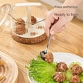 thumbnail image 4 of Kitchen Meat Baller Maker Press Tool, Mince Storage Container with Lid, DIY Easy Meatball Maker Mold Set, 4 of 5