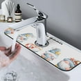 thumbnail image 7 of Kdxio Summer Gnome Pattern Non-Slip Diatom Mud Faucet Drain Pad,Self Absorbent Mat for Kitchen Sink for Variety Kitchen & Bathroom Countertops, 7 of 7