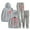Grey, variant on Sombr The Late Nights & Young Romance Tour Hoodies Jogger Pants Set Unisex Streetwear Sweatshirts