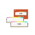 thumbnail image 3 of V-COLOR OLED XFinity+ DDR5 64GB (2x32GB) 8000MHz CL40 1.35V SK Hynix IC RGB Gaming Desktop Memory with Built-in OLED Display, White, for AMD EXPO (OTMXFAL3280840WWK), 3 of 4