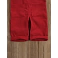 thumbnail image 4 of Baby Boy Girl Corduroy Overalls Suspender Bib Pants One-Piece Strap Jumpsuit, 4 of 6