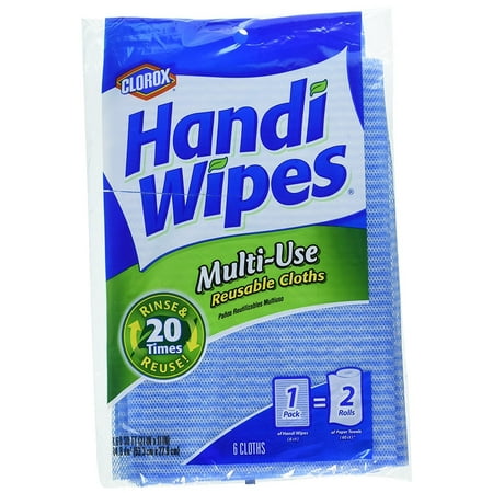 UPC 012587031001 product image for Clorox Handi Wipes Multi Use Reuable Cloth  6 Wipes | upcitemdb.com