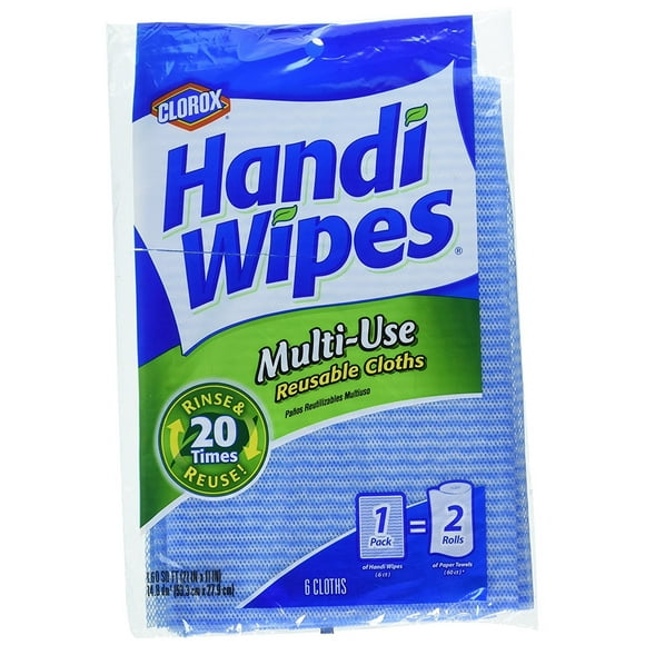 Clorox Handi Wipes Multi Use Reuable Cloth, 6 Wipes
