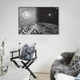 thumbnail image 5 of M.C. Escher Fourth Day of The Creation Wall Art Poster Gifts Canvas Painting Poster Wall Art Decorative Picture Prints Modern Decor 08x12inch(20x30cm), 5 of 6