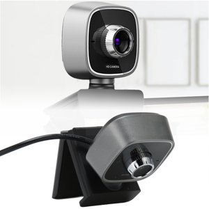 USB Webcam, HD Webcam Precise  Clear Sound Pickup Plug And Play CMOS Sensor  For Live Broadcast For Computer For Information Collection For PC