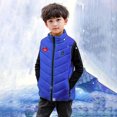 thumbnail image 4 of Mikilon 4-14 Years Boy's and Girl's Heated Vest, Rechargeable Lightweight Heating Vest Warming for Hunting, 4 of 7