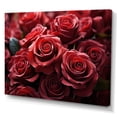 thumbnail image 2 of Designart "Passionate Red Rose I" Roses Wall Decor, 2 of 7