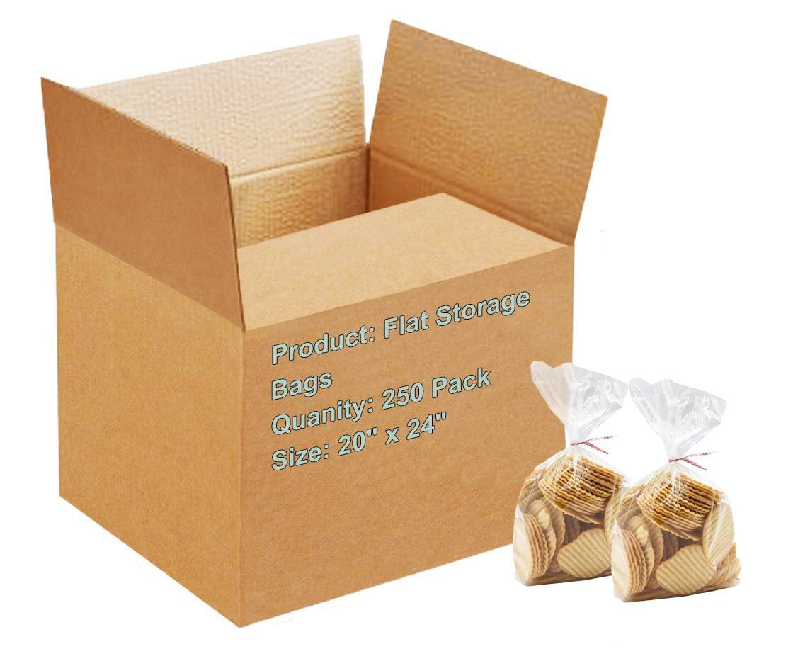 Poly Bag Guy 24 x 30 Heavy Duty Flat Open Clear Plastic Poly Bags 6 Mil 100/Case Poly Bag Guy 24 x 30 Heavy Duty Flat Open Clear Plastic Poly Bags 6 Mil 100/Case