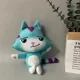 thumbnail image 2 of Hot 9.8in Dollhouse Plush Toy, Cartoon Stuffed Animals, Naughty Cat Plush Doll, Birthday Gift For Kids Gong Bohan unisex, 2 of 2