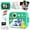 Green, variant on PayUSD Color Instant Print Camera for Kids, Kids Camera 1080P HD Video Digital Camera with 32G Card and 5 Rolls Paper，Christmas Birthday Gifts for Girls Boys for 3-12 Years Old, Purple