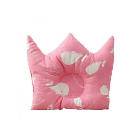Baby Crib Pillow - Soft Infant Baby Pillow Head Support Crib Cotton Cushion